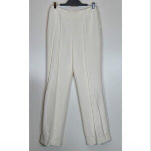 Victor Alfaro bootcut trousers, Off White, Womens Size 8 US